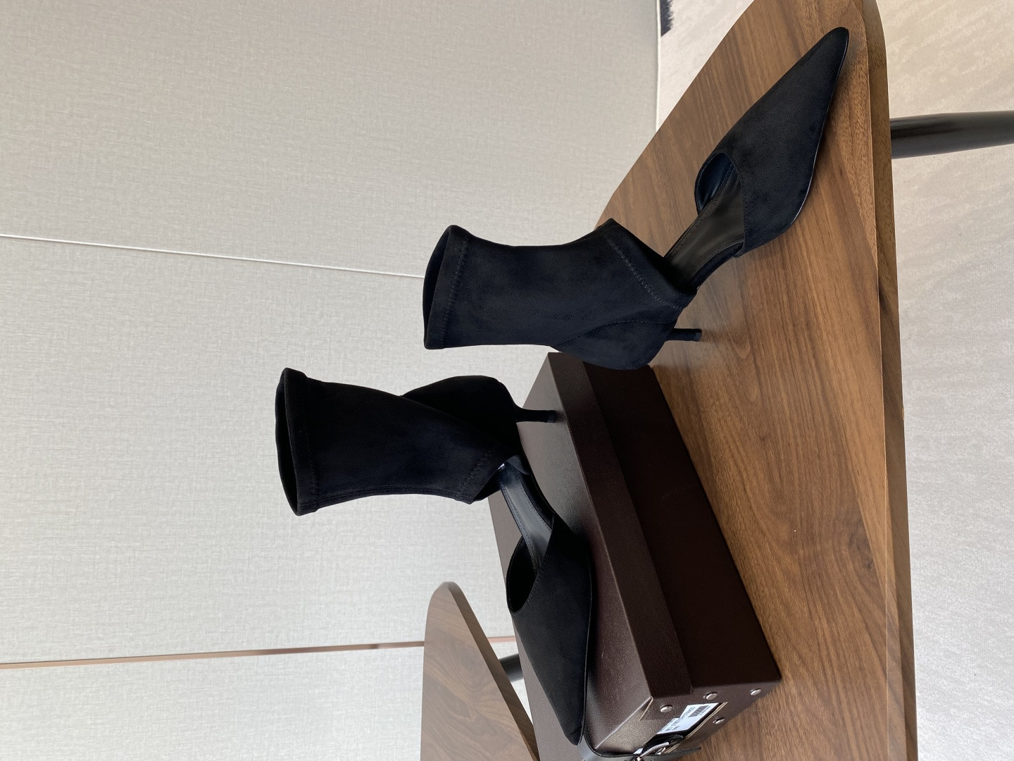 UA A1a1a LOW BOOTS IN STRETCH SUEDE 5.5cm Heel