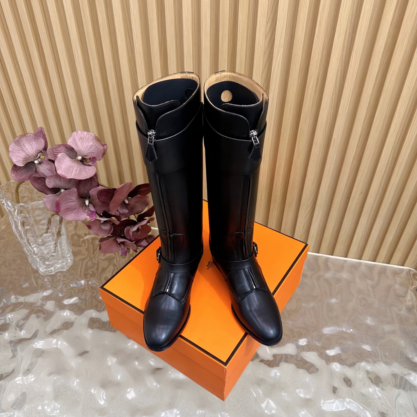 ua H**mes kelly jumping boots