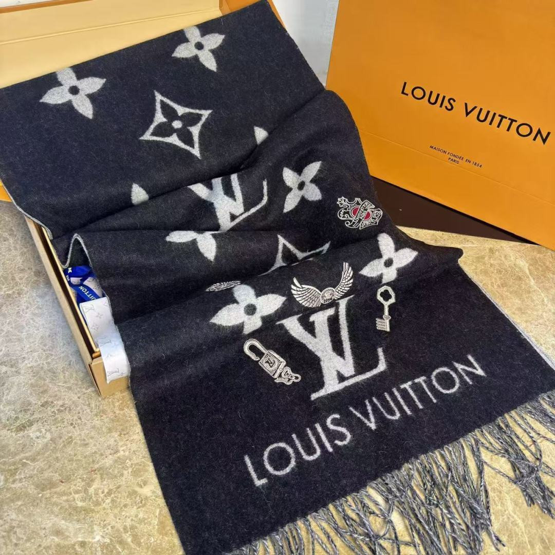 l0*is V*t0n wild reykjavik scarf 45x170cm 100% cashmere