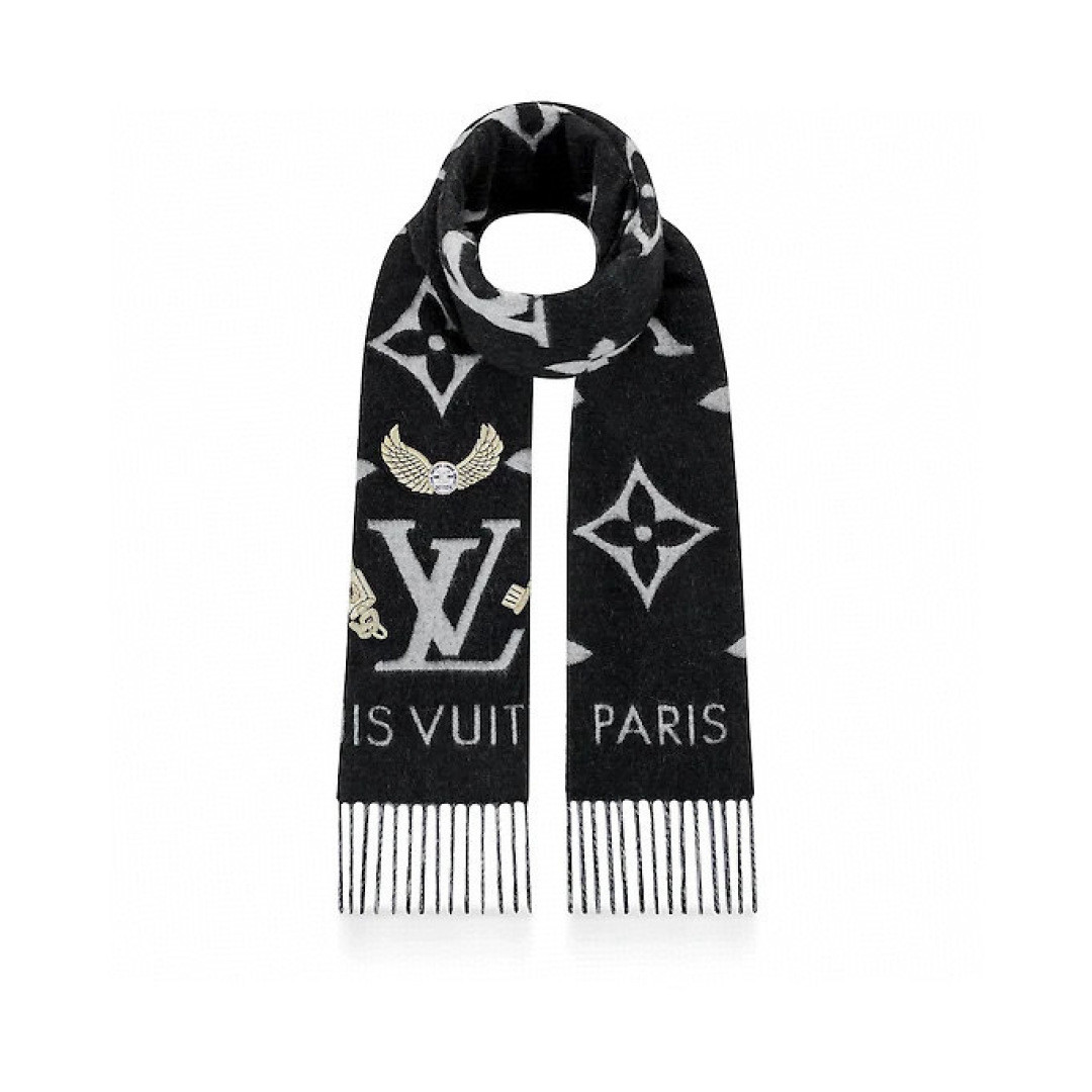 l0*is V*t0n wild reykjavik scarf 45x170cm 100% cashmere