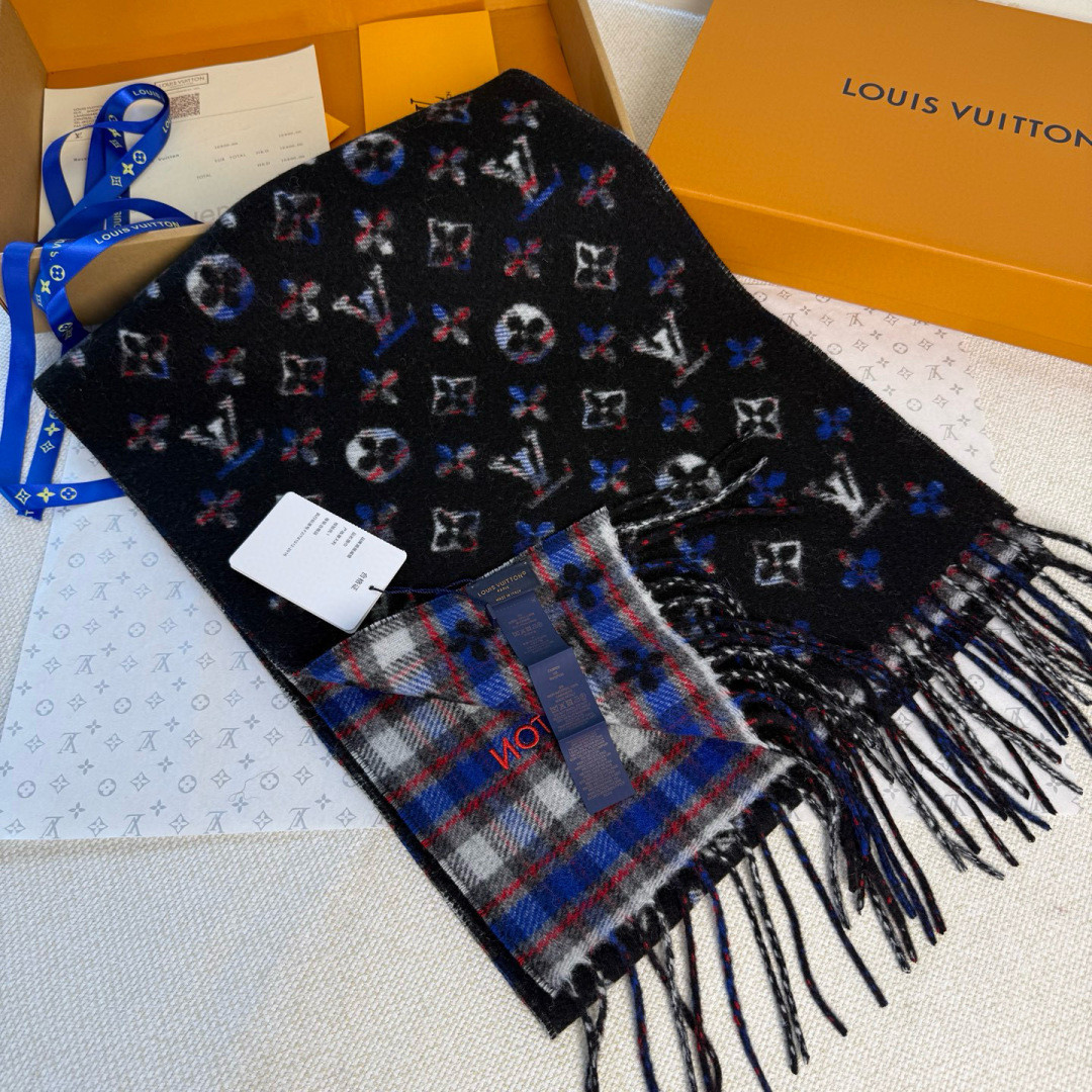 l0*is V*t0n double-sided scarf 35x200cm