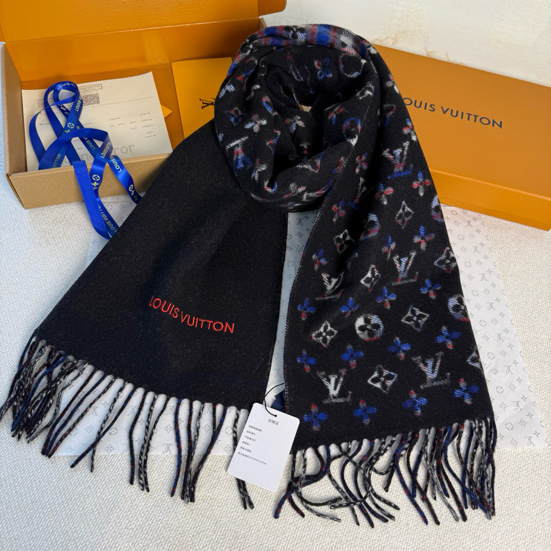 l0*is V*t0n double-sided scarf 35x200cm