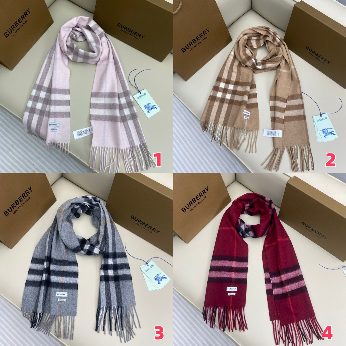 B**rry scarf 30x168cm 100% cashmere