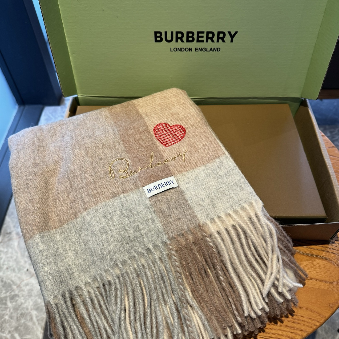 B**rry scarf 60x180cm 100% lambswool
