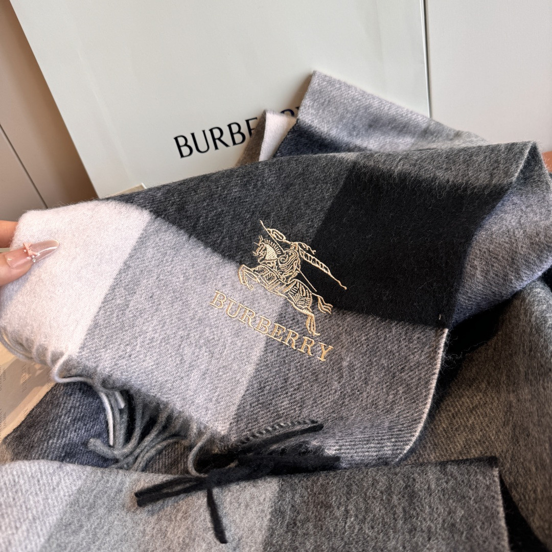 B**rry scarf 30x180cm 100% cashmere