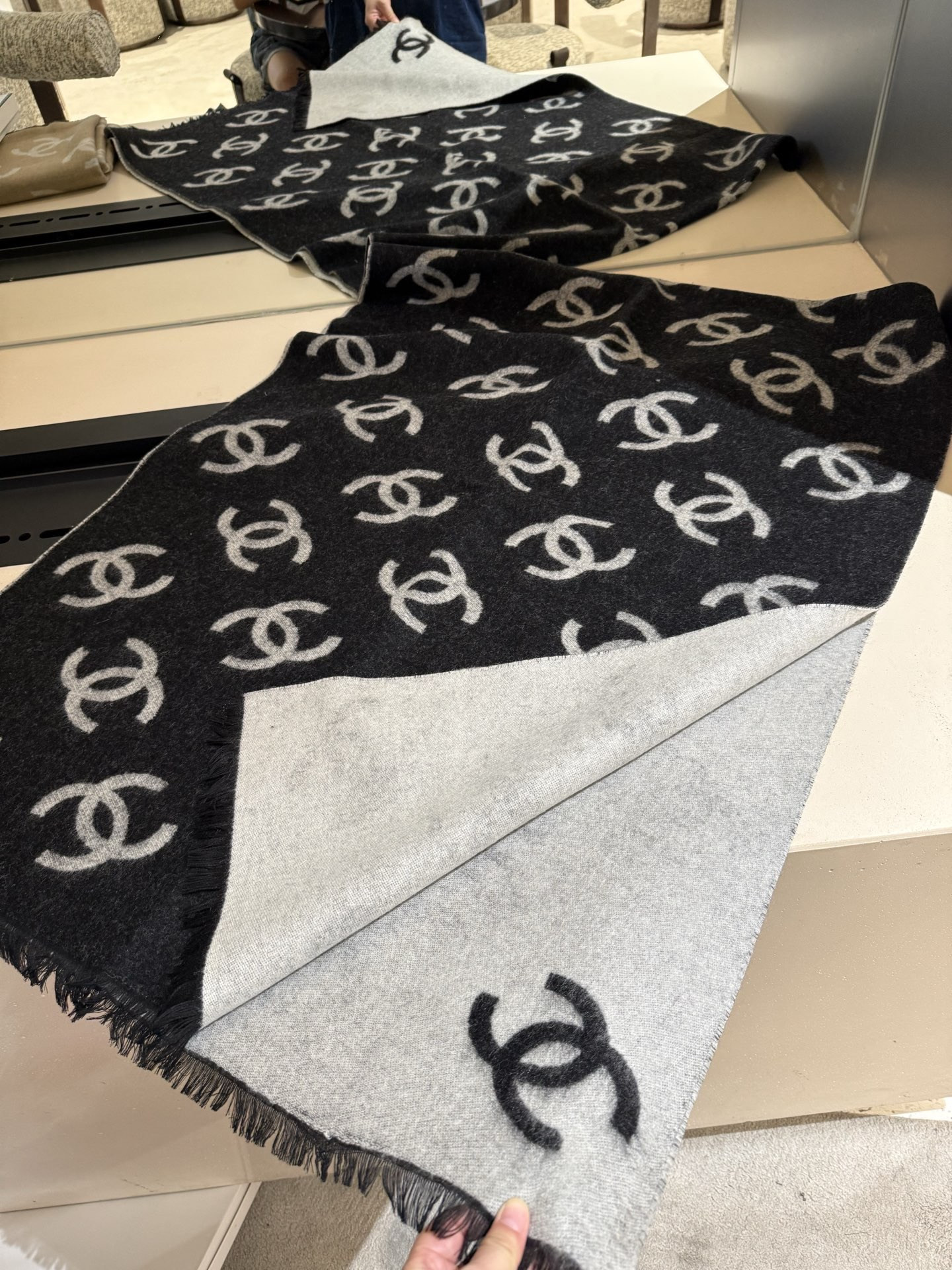 Ch*el scarf 70x205cm