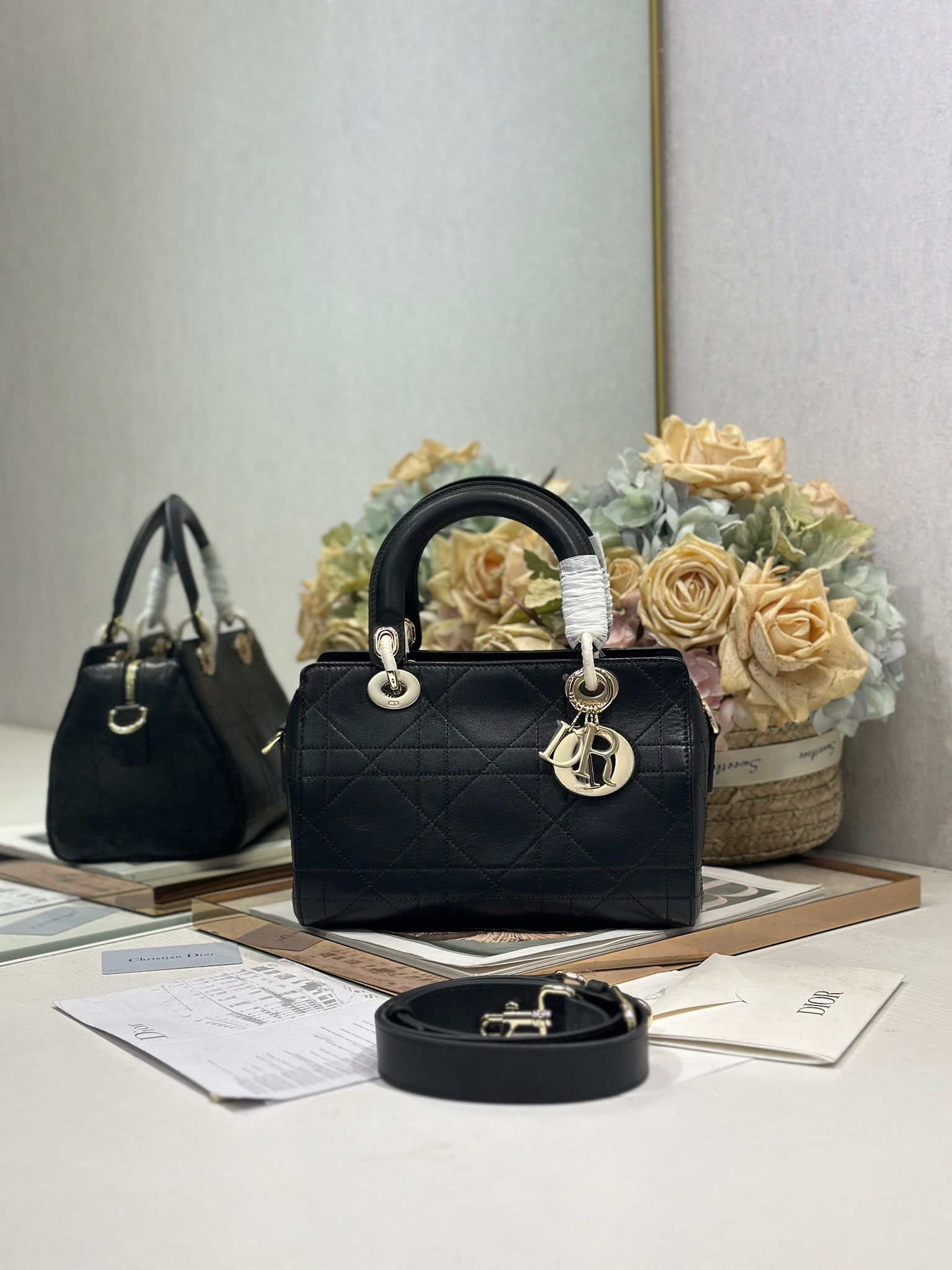 D*or lady D*or bags 24x27x14cm