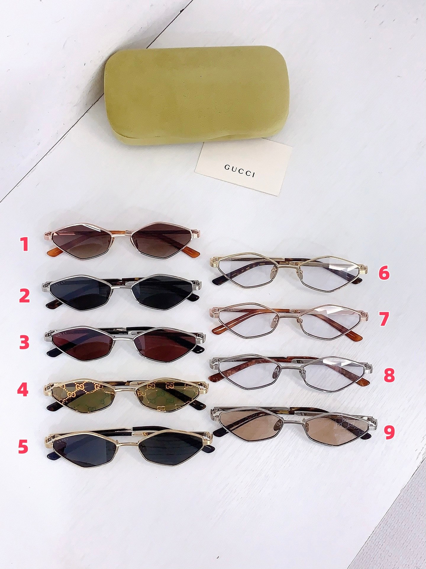 G*u*i glasses gg 2076sa 56-16-145