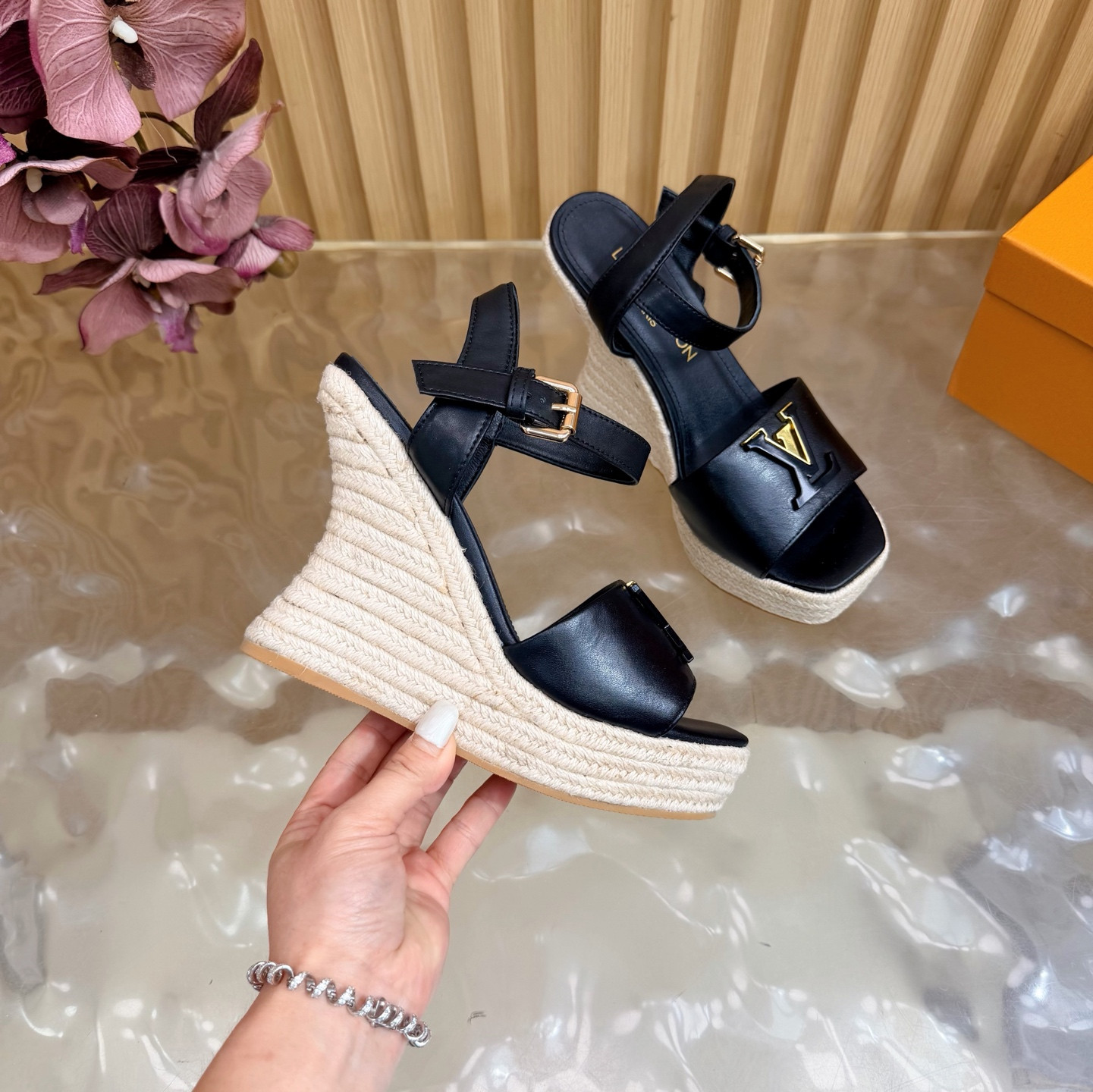 UA LV Mare Wedge Espadrille