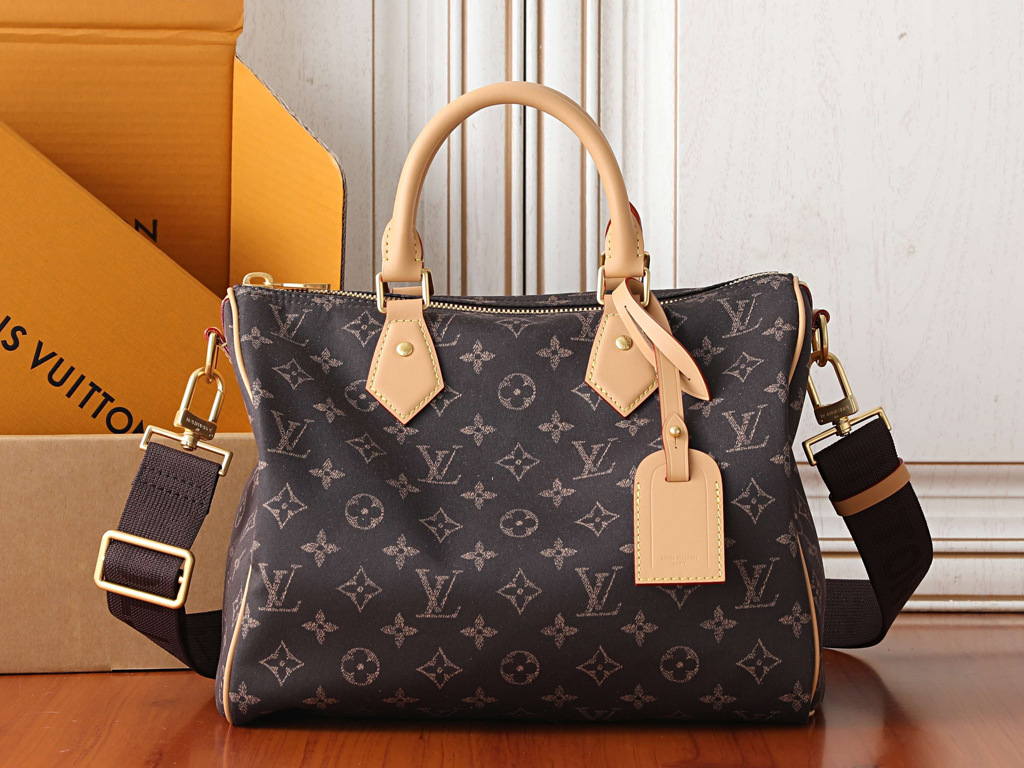lv speedy 30 bandoulière l0*is V*t0n silk tech m2a454 34x22x19cm